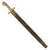 Original Danish 19th Century Pattern 1869 “Craftsman’s Sabre” Short Sword by German Maker P. D. Lüneschloss with Scabbard
