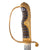 Original Japanese Pre-WWII Army Company Grade Cavalry Officer's Type 19 Kyu-Gunto Sword with Nickel Plated Scabbard Original Items