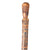 Original German WWII Eastern Front Hand Carved Wolchow Stock Walking Stick Marked Ozscha Original Items