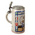 Original Imperial German WWI Soldier with Family Beer Stein with Iron Cross Lid - Aumiller Sebastian Original Items