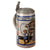 Original Imperial German WWI Soldier with Family Beer Stein with Iron Cross Lid - Aumiller Sebastian Original Items