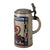 Original Imperial German WWI Soldier with Family Beer Stein with Iron Cross Lid - Aumiller Sebastian Original Items