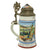 Original Imperial German Pre-WWI Bayerisches Leib-Infanterie-Regiment Beer Stein with Prism Lid - Dated 1898-1900 Original Items