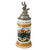 Original Imperial German WWI Era 114th (6th Baden) Infantry "Emperor Frederick III" Regiment Beer Stein with Hinged Lid - Dated 1901 Original Items