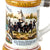 Original Imperial German WWI Era 114th (6th Baden) Infantry "Emperor Frederick III" Regiment Beer Stein with Hinged Lid - Dated 1901 Original Items
