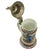 Original Imperial German WWI Era 12th Bavarian Infantry “Prinz Arnulf” Regiment Beer Stein with Hinged Lid - Dated 1903-1905 Original Items