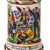 Original Imperial German WWI Era Hessian 118th (4th Grand Ducal Hessian) Infantry "Prince Charles" Regiment Beer Stein with Hinged Lid - Dated 1904-1906 Original Items