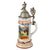 Original Imperial German WWI Era Hessian 118th (4th Grand Ducal Hessian) Infantry "Prince Charles" Regiment Beer Stein with Hinged Lid - Dated 1904-1906 Original Items