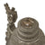 Original German Pre-WWII Veterinary Unit Beer Stein with Depiction of Munich Maid & Damaged Hinged Lid - Dated 1936 Original Items