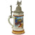 Original Imperial German Pre-WWI Era 5th Baden Field Artillery Regiment No. 76 Beer Stein with Hinged Lid - Dated 1901-1903 Original Items