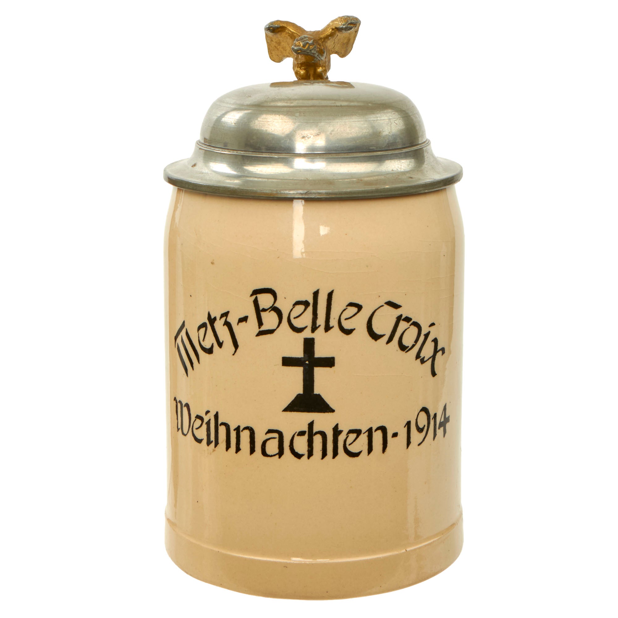 Original Imperial German WWI Metz-Belle Croix Weihnachten