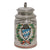Original Imperial German WWI Era 8th Royal Bavarian Infantry Regiment Beer Stein with Hinged Lid & Maker’s Mark Original Items