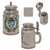 Original Imperial German WWI Era 8th Royal Bavarian Infantry Regiment Beer Stein with Hinged Lid & Maker’s Mark Original Items