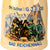 Original German WWII 14th Kompanie 100th Mountain Infantry Regiment Lidded Beer Stein with Mountain Gun Crew Depiction Original Items