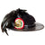 Original WWII Italian 67th Bersaglieri Regiment Infantry Officer Dress Hat with Feather Plume Original Items