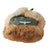 Original German WWII Eastern Front Land Customs Rabbit Fur Pelzmütze Winter Hat Original Items
