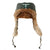 Original German WWII Eastern Front Land Customs Rabbit Fur Pelzmütze Winter Hat Original Items