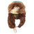 Original German WWII 1944 Dated Field Police Rabbit Fur Pelzmütze Winter Hat with RBNr. Marking - Size 54cm Original Items