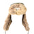 Original German WWII Eastern Front Heer Army Rabbit Fur Pelzmütze Winter Hat with Faded Maker Marking - Size 58 Original Items