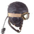 Original German WWII Luftwaffe LKpW101 Winter Flying Helmet by Siemens with Avionics & Goggles - Size 59
