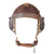 Original German WWII Luftwaffe LKpN101 Netzkopfhaube Summer Flying Helmet in Size 58cm with Avionics Original Items