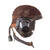 Original German WWII Luftwaffe LKpN101 Netzkopfhaube Summer Flying Helmet in Size 58cm with Avionics Original Items
