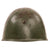 Original WWII Italian M33 Helmet with Artillery Stencil - Full Liner & Partial Chinstrap