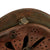 Original WWII Italian M33 Helmet with Artillery Stencil - Full Liner & Partial Chinstrap