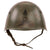 Original WWII Italian M33 Helmet with Artillery Stencil - Complete Liner & Chinstrap Original Items