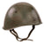 Original WWII Italian M33 Helmet with Artillery Stencil - Complete Liner & Chinstrap Original Items