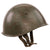 Original WWII Italian M33 Helmet with Artillery Stencil - Complete Liner & Chinstrap Original Items