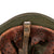 Original WWII Italian M33 Helmet with Artillery Stencil - Complete Liner & Chinstrap Original Items