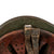 Original WWII Italian M33 Helmet with Artillery Stencil - Complete Liner & Chinstrap Original Items