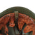 Original WWII Italian M33 Helmet with 1st Bersaglieri Regiment Stencil - Full Liner & Chinstrap Original Items