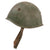 Original WWII Italian M33 Helmet with Artillery Stencil - Complete Liner & Chinstrap