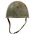 Original WWII Italian M33 Helmet with Artillery Stencil - Complete Liner & Chinstrap