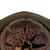 Original WWII Italian M33 Helmet with Artillery Stencil - Complete Liner & Chinstrap