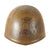 Original WWII Italian M33 Helmet with Bersaglieri Stencil & Shield - Full Liner Original Items