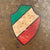 Original WWII Italian M33 Helmet with Bersaglieri Stencil & Shield - Full Liner Original Items