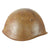 Original WWII Italian M33 Helmet with Bersaglieri Stencil & Shield - Full Liner Original Items
