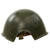 Original WWII Italian Regia Marina Navy “Aerofonista” Ear Cut Out Radio Operator’s M33 Helmet with Partially Detached Liner Original Items