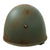 Original WWII Italian M33 Helmet with Armored Division Tank Stencil - Dry-Rotted Liner & Chinstrap Original Items