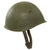 Original WWII Italian M33 Helmet marked with Navy Regia Marina Insignia - Liner and Chinstrap - Stamped MRM for Navy Original Items