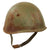 Original WWII Italian UNPA Unione Nazionale Protezione Antiaerea M33 Helmet with Great Stencil - Liner & Chinstrap Original Items