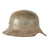 Original Post War Bulgarian Anti-Aircraft Helmet Made From German WWII M38 Luftschutz One Piece Shell Gladiator Helmet Original Items