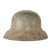 Original Post War Bulgarian Anti-Aircraft Helmet Made From German WWII M38 Luftschutz One Piece Shell Gladiator Helmet Original Items