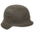 Original German WWII Named Heer Army No Decal M42 Helmet with 1943 Dated 58cm Liner and Broken Chinstrap - Stamped hkp66 Original Items