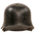 Original German WWII M34 Square Dip NSDAP Double Decal Civic Police Steel Helmet with 54cm Liner and Chinstrap - Ordnungspolizei