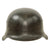 Original German WWII Heer Army Single Decal M42 Steel Helmet with1943 Dated 56cm Liner - Stamped ckl64 Original Items
