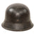 Original German WWII Heer Army Single Decal M42 Steel Helmet with1943 Dated 56cm Liner - Stamped ckl64 Original Items